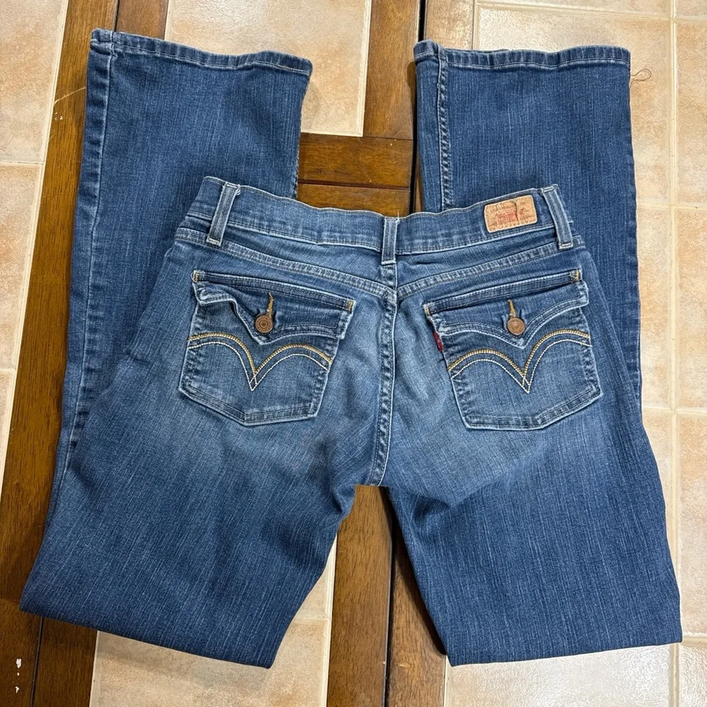 Levi's Women's Denim Wide Leg Jeans - Picture 5 of 5